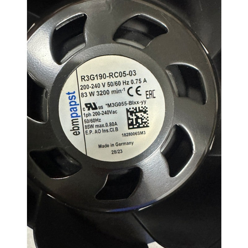 Ebmpapst R3G190-RC05-03 Centrifugal Fan 230VAC 0.75A 83W ??190MM PWM Cooling Fan