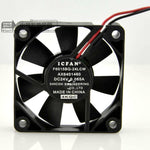F6015BQ-24LCW AX640160 DC24V 0.065A 6CM 6015 2 wire variable frequency fan