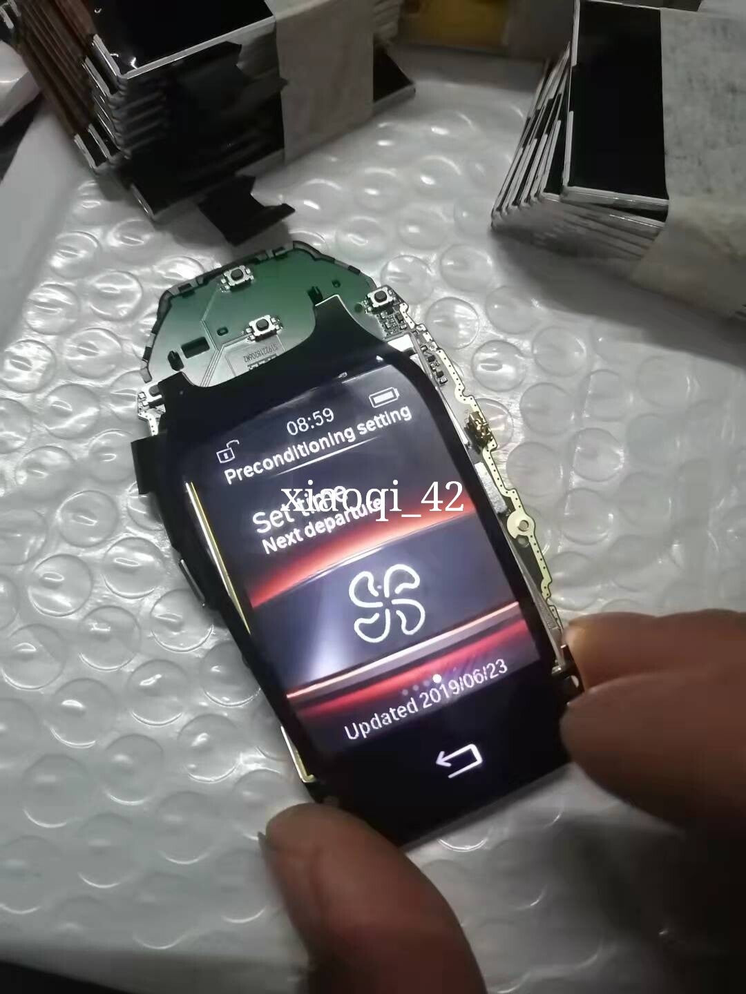 GPM1634A2 GPM1634A0 LCD display with Touch Panel For BMW car key(old version)