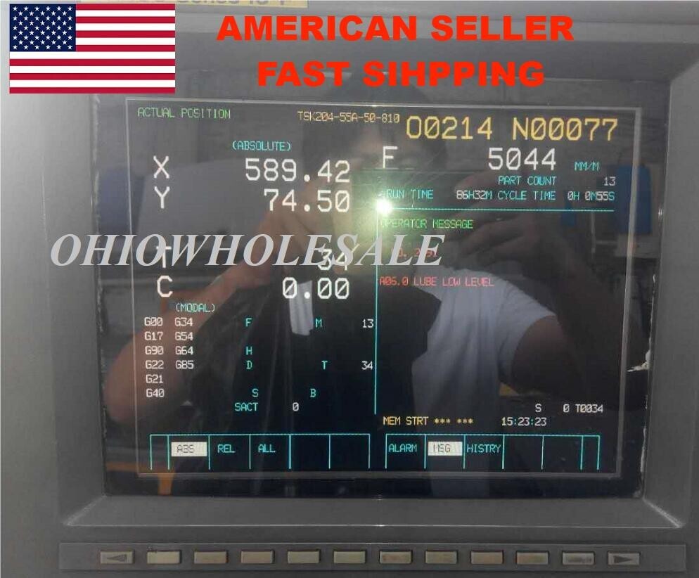 PLUG N' PLAY A02B-0094-C051 Direct Monitor for FANUC CRT/MDI unit A61L-0001-0094