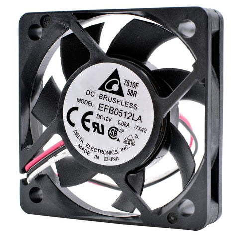 EFB0512LA 5cm 5010 DC 12V 0.08A 50x50x10mm speed monitoring silent cooling fan