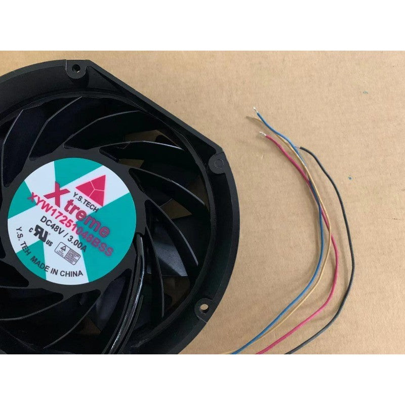 1pc XTREME XYW17251048BSS DC 48v/3.00A 17251 17CM 4-wire PWM fan
