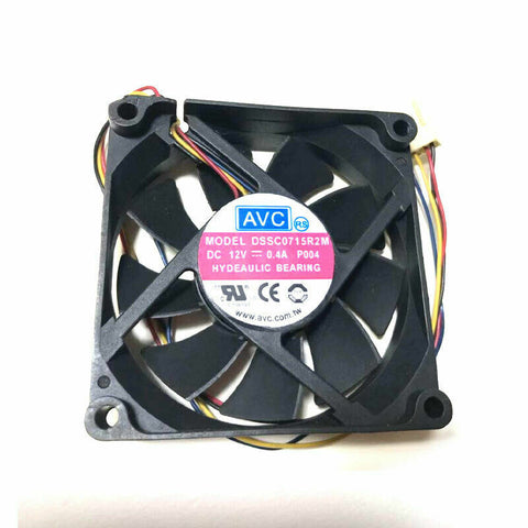 AVC DSSC0715R2M DC12V 0.4A 7020 70*70*20MM four wire CPU fan 7CM