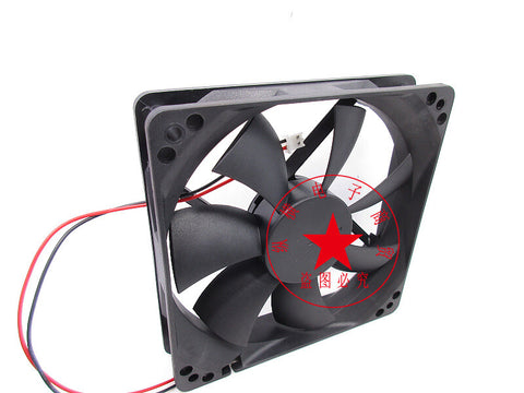 JSL JDH1225S DC 12V 0.40A 12CM 2-wires cooling fan