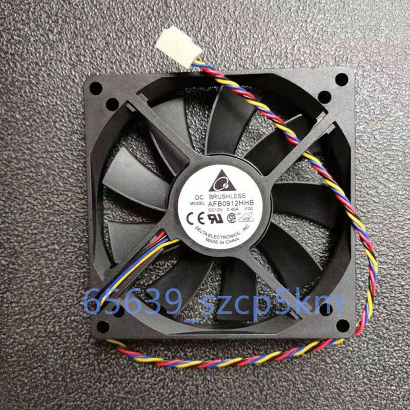 Delta AFB0912HHB 12V 0.45A 4-Pin 90x90x15mm PWM DC Brushless Cooling Fan
