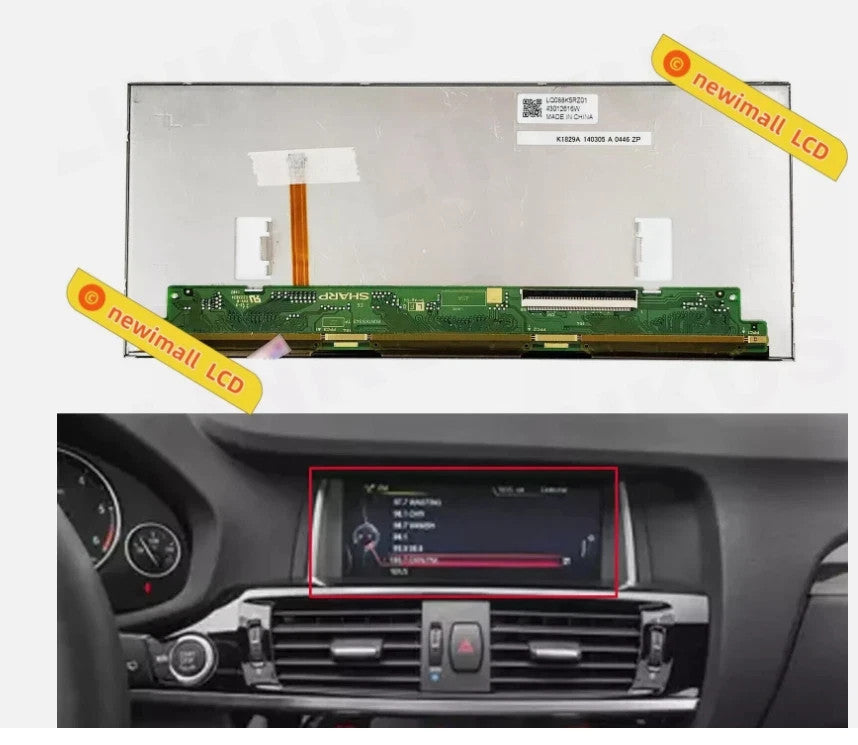 NEW Original 8.8 Inch LCD Display for BMW X3 GPS DVD Navigation 1 Year Warranty