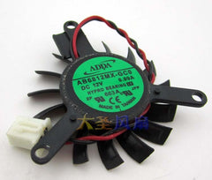 Original ADDA AB6812MX-GC0 NV-1035-C3 12V 0.09A graphics card cooling fan
