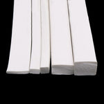 White Foam Weather Sponge Rubber Strip Seal For Doors Windows square 8 - 20mm