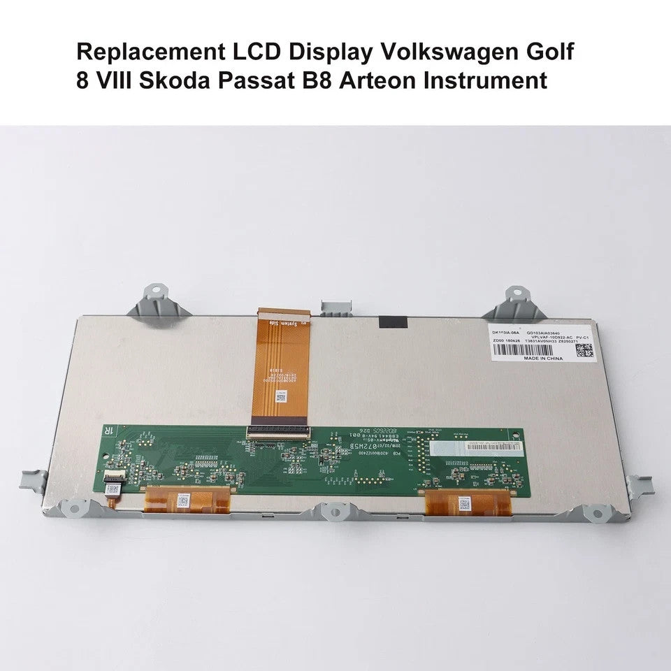 10.3" DK103IA-06A Display For Volkswagen Golf 8 VIII Skoda Passat B8 Arteon