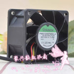 SUNON PMD1206PMB2-A DC12V 7.0W 6CM 6038 3-Wire Cooling Fan