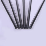 Carbon Fiber Round Bar Rod Dia.0.5mm 0.8mm 1mm 1.5mm 3mm 4mm X 200/400mm Length