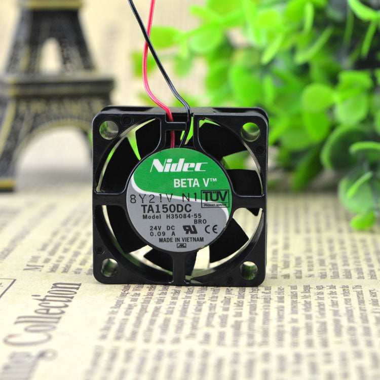 2pc Nidec TA150DC H35084-55 fan 4015 24V 0.09A 2pin
