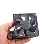 AUB0812M 8cm 80mm fan 80x80x25mm DC12V 0.17A 3pin Axial flow fan cooling fan