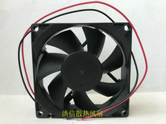 1 PCS XINRUILIAN Fan RDM8025S2 DC24V 0.12A 8025 8CM 2 Wire