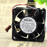 1 Pcs NMB 2410ML-05W-B69 6025 24V 0.17A Inverter Cooling Ball Fan 3 Wire