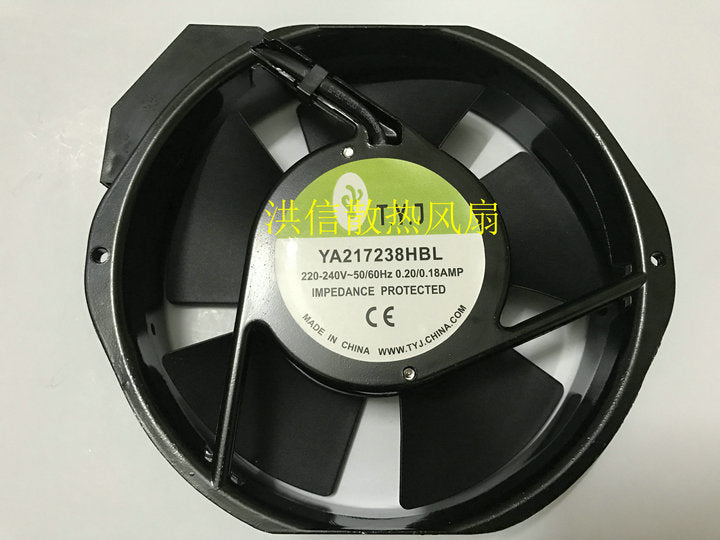 1PC T.Y.J 17238 YA217238HBL 220-240V 0.20/0.18A Cooling Fan