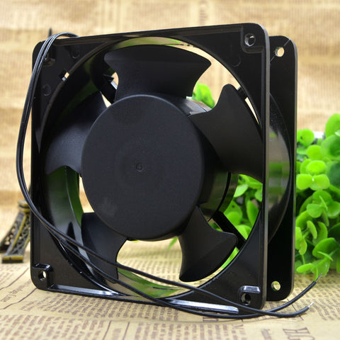 1 PCS COMMONWEALTH Rotary Fan FP-108-1 S1-BU AC 220V 12038 12CM 2 Wire