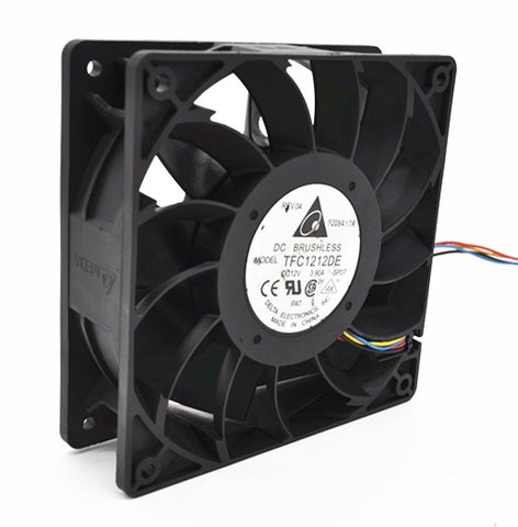 Delta 120mm PWM Fan TFC1212DE 252CFM vs PFB1212UHE Most Powerful Server/CaseFan