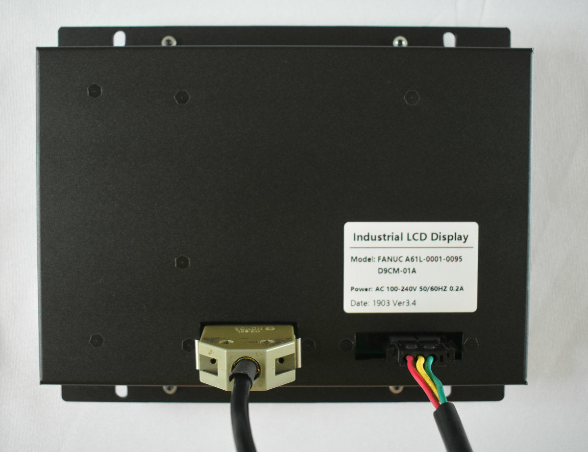 PLUG AND PLAY DIRECT FIT LCD MONITOR RETROFIT FOR FANUC A61L-0001-0095 D9CM-01A
