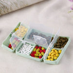 Foldable 7 Days Pill Case A Week Pill Box Tablet Storage Case Container