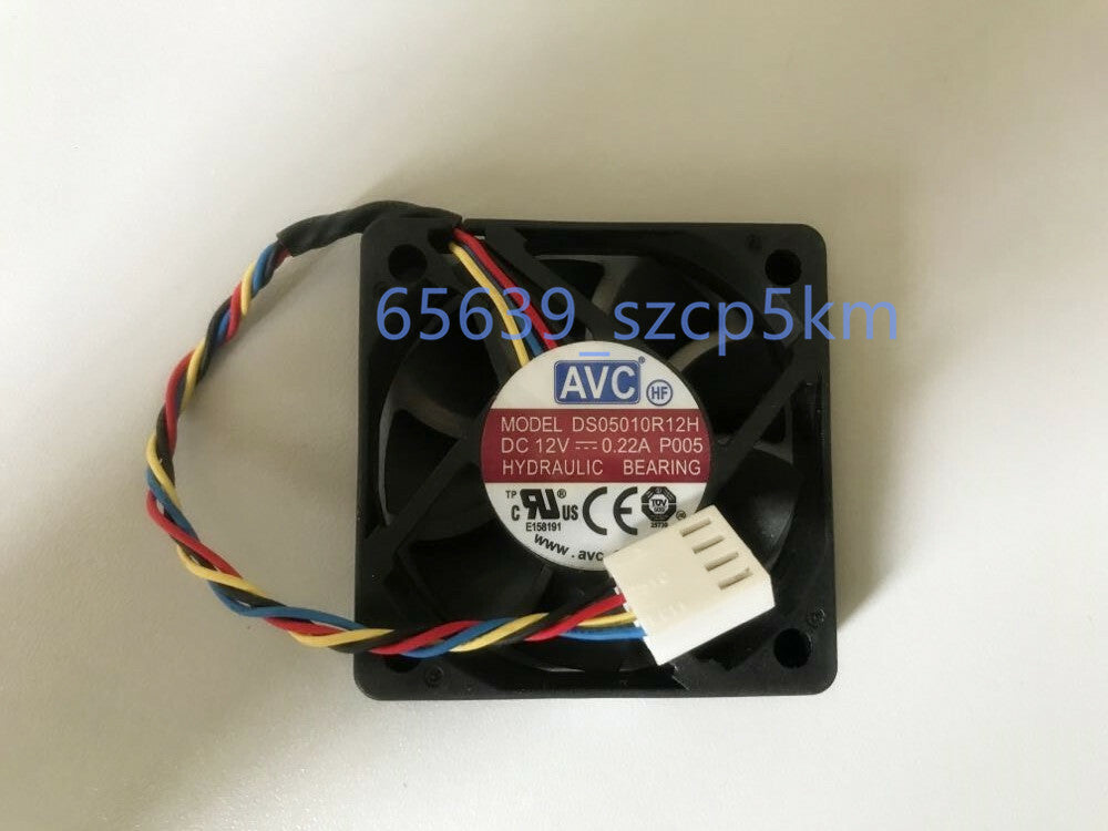 AVC DS05010R12H 12V0.22A 5CM 50x50x10mm 4pin PWM Cooling Fan