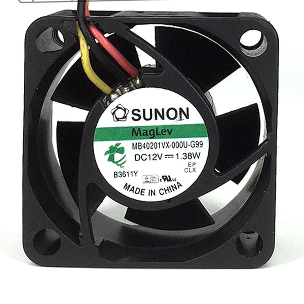 SUNON 4020 4CM 1.38W MB40201VX-000U-G99 40*40*20MM DC 12V 3-wire Cooling Fan