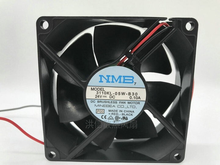 NMB 3110KL-05W-B30 DC24V 0.10A 8025 8CM 80mm inverter cooling fan