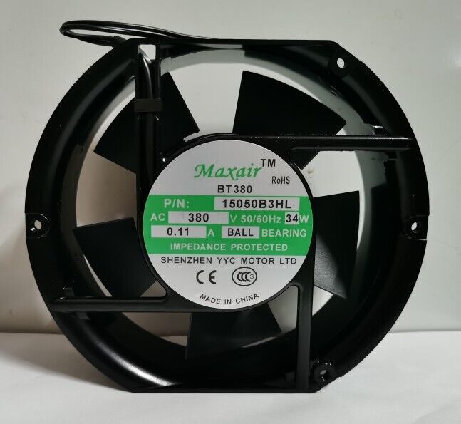 1pcs Maxair ball bearing cooling fan BT380 15050B3HL 380V 34W