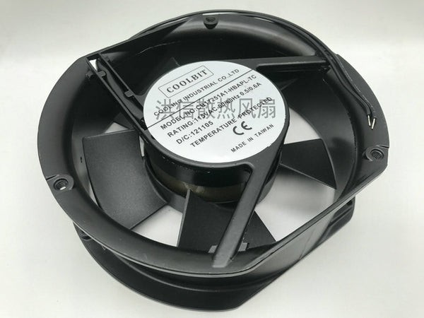 1PC COOLBIT CB17251A1-HBAPL-TC 115VAC 0.5/0.6A 17251 Cooling Fan