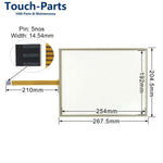 For 6AV6 644-0AA01-2AX0 Screen + Overlay Front Case Cover 6AV6644-0AA01-2AX0