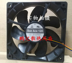 1 pcs Sanyo 9S1212P4F07 12V 4-wire projector ultra-quiet cooling fan