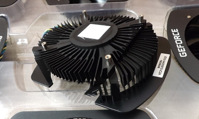 For HP GTX1060 ITX graphics card radiator double ball 9cm graphics card fan
