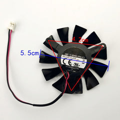 55mm 4 Video Card GT240 GT430 8600GT 8500GT HD5570 9500GT Graphics Card Fan 2Pin
