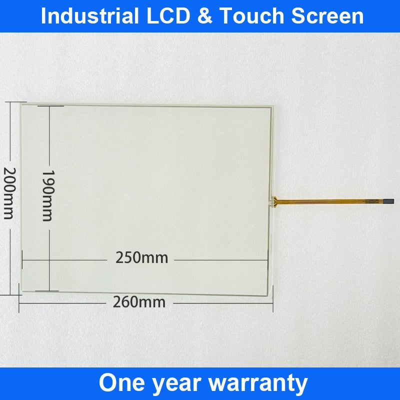 AD-12.1-4RU-D3-200WK Touch Screen Glass Panel Digitizer For AD-12.1-4RU-D3-200WK