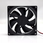 SUNON KDE2409PTB1-6A DC24V 3.6W 90×90×25mm 9cm 2-wire inverter cooling fan