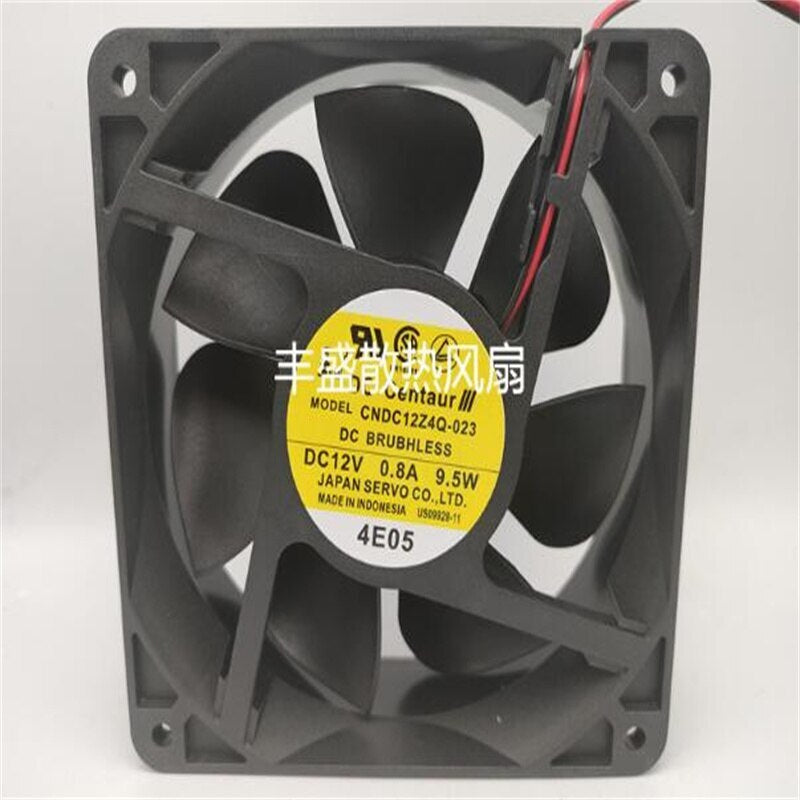 CNDC12Z4Q-023 12V 0.8A 12CM 12038 two-wire/three-wire industrial computer fan