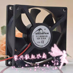 SNOWFAN Y-Y8025H12S 12V 0.51A 8025 8cm 2-Wire Cooling Fan