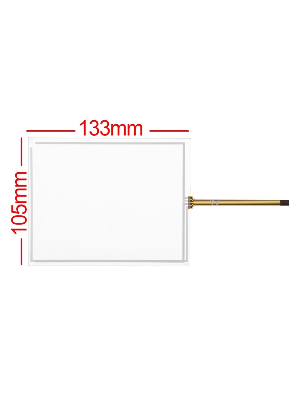 PWS6600S-S PWS6600C Touch Screen Glass Panel for HITECH Replacement Repair