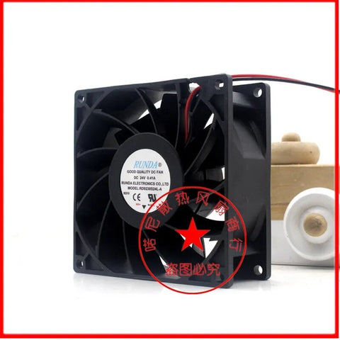 RD9238S24L-A DC24V 0.41A 9238 welding machine frequency converter cooling fan