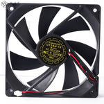 Yate Loon 12025 Axial Fan D12SH-12 12V 0.30A 2Wire High Airflow Cooling Fan