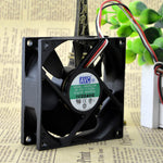 AVC 8025 C8025S12M DC 12V 0.25A CPU Power Supply Cases Cooling Fan 80x80x25mm