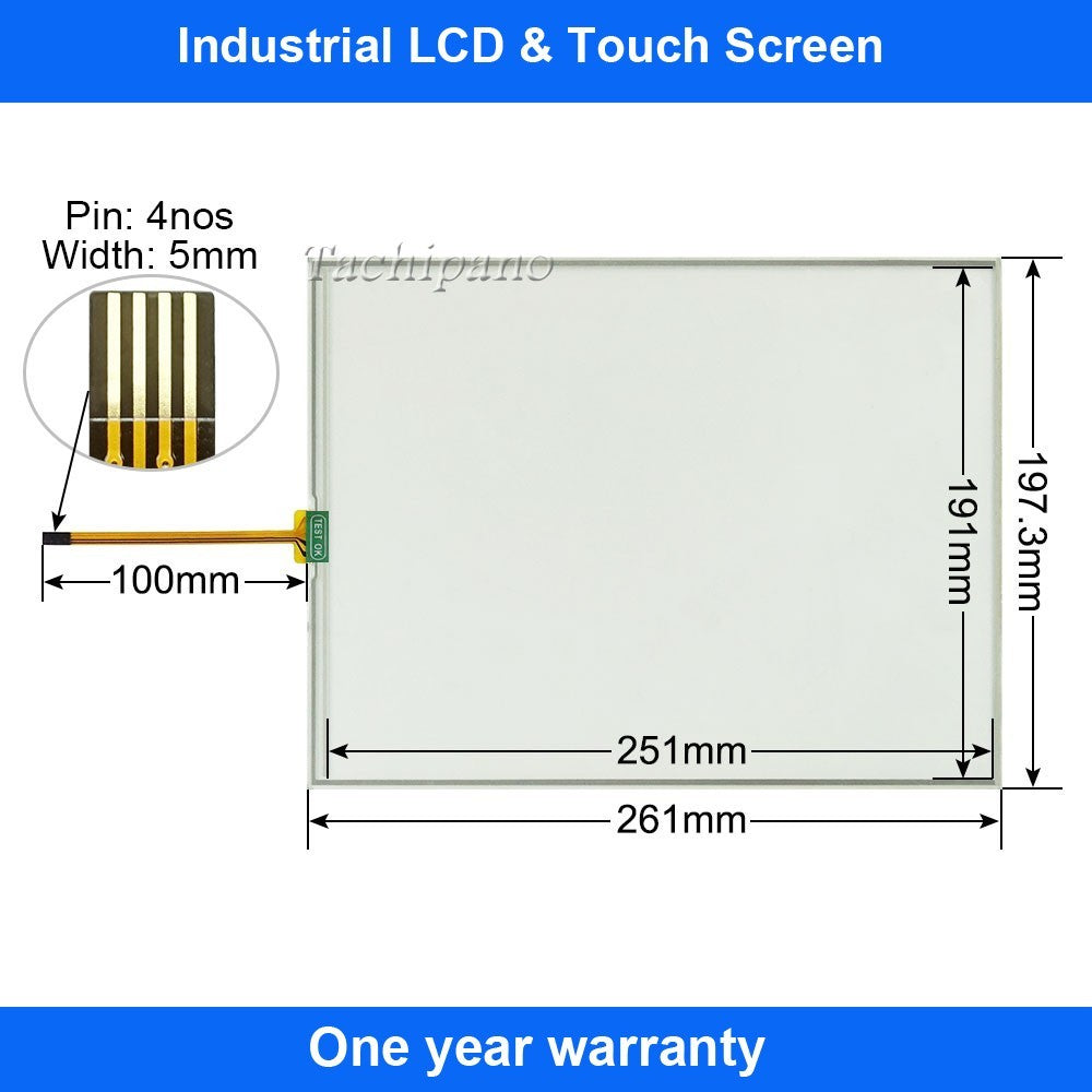 MT8121T Touch Screen for Weinview MT8121TWV Glass Panel