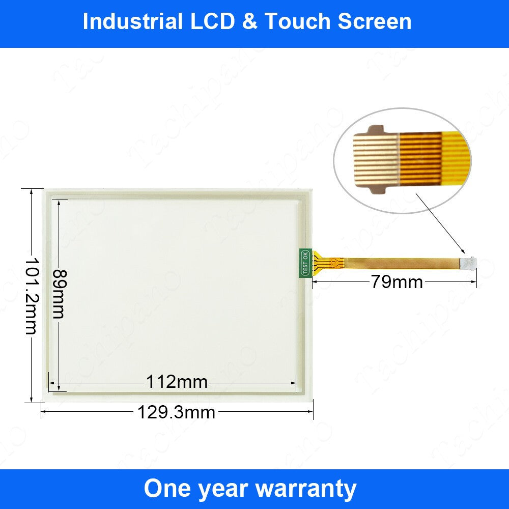 2711P-B6M5A8 Touch Panel for 2711P-B6M20A8 PanelView Plus 6 - 600