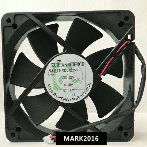 RUILIAN SCIENCE RDL1225S Fan 12V 0.18A 12025 2pin