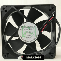 RUILIAN SCIENCE RDL1225S Fan 12V 0.18A 12025 2pin