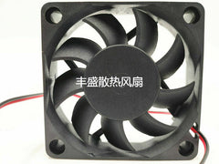 Y.S.TECH FD126015LB 6015 12V 0.14A 6CM mute power cooling fan 2pin