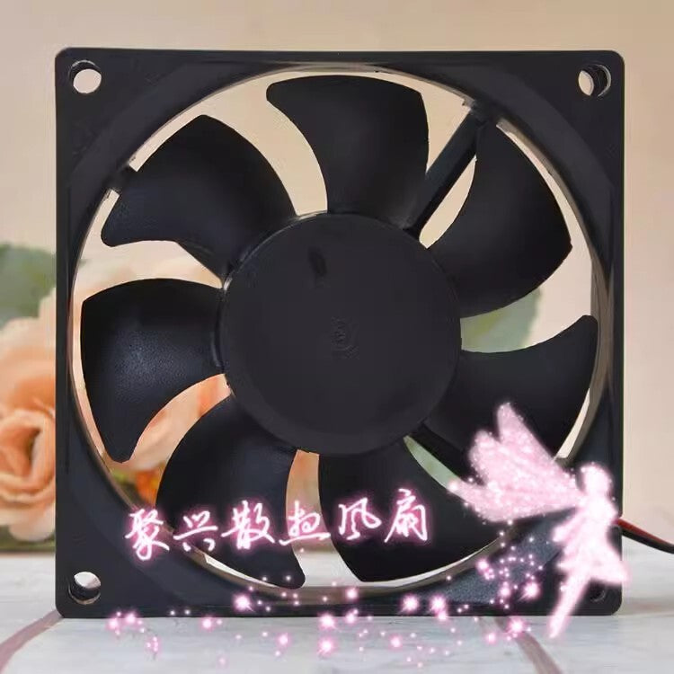 SNOWFAN Y-Y8025H12S 12V 0.51A 8025 8cm 2-Wire Cooling Fan