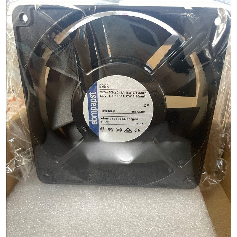 1PCS Brand New Ebmpapst 5958 Fan 230V 18W Deliver quickly