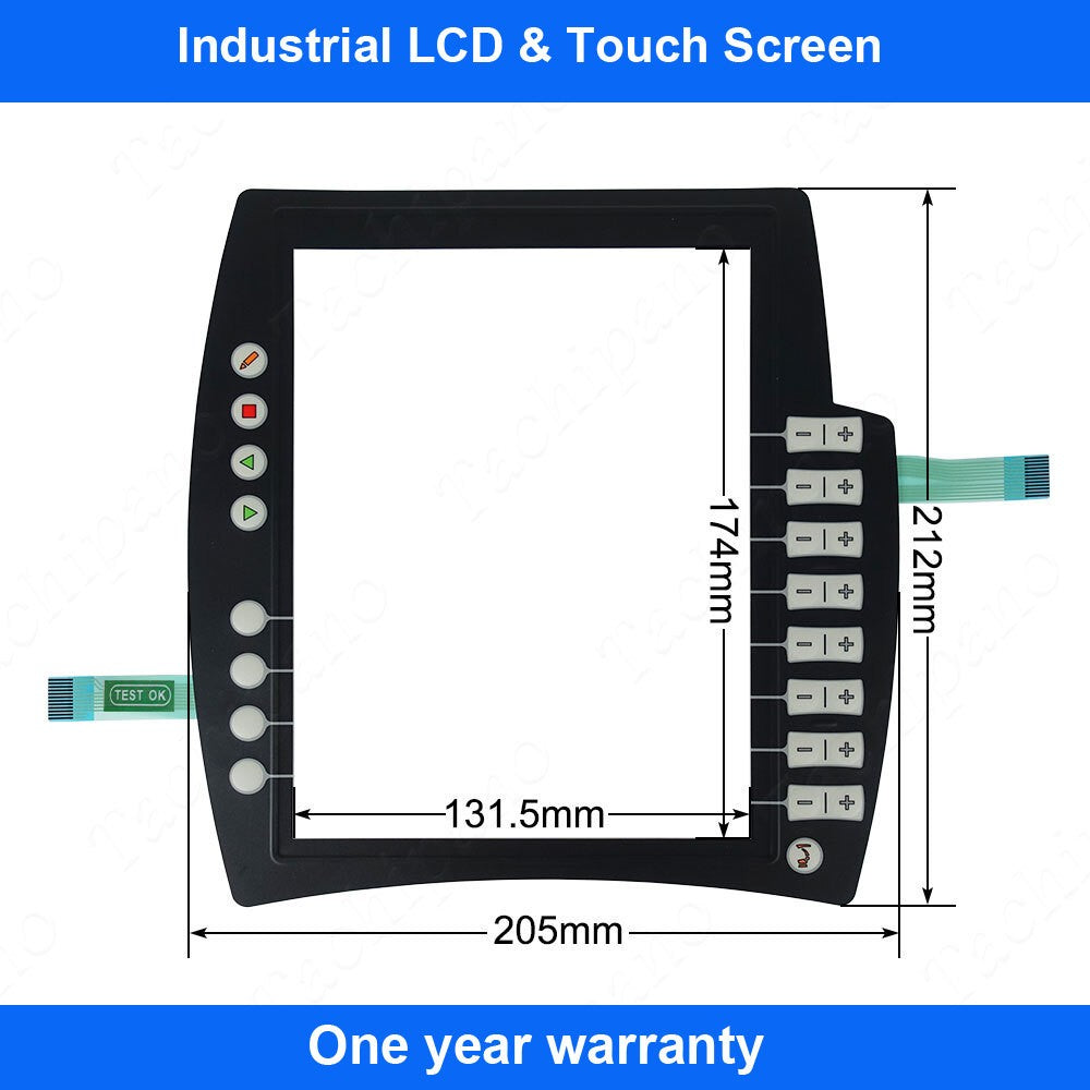 For KUKA KRC4 00-168-334 VKRC4 Front Case Cover with Keypad + Touch Screen