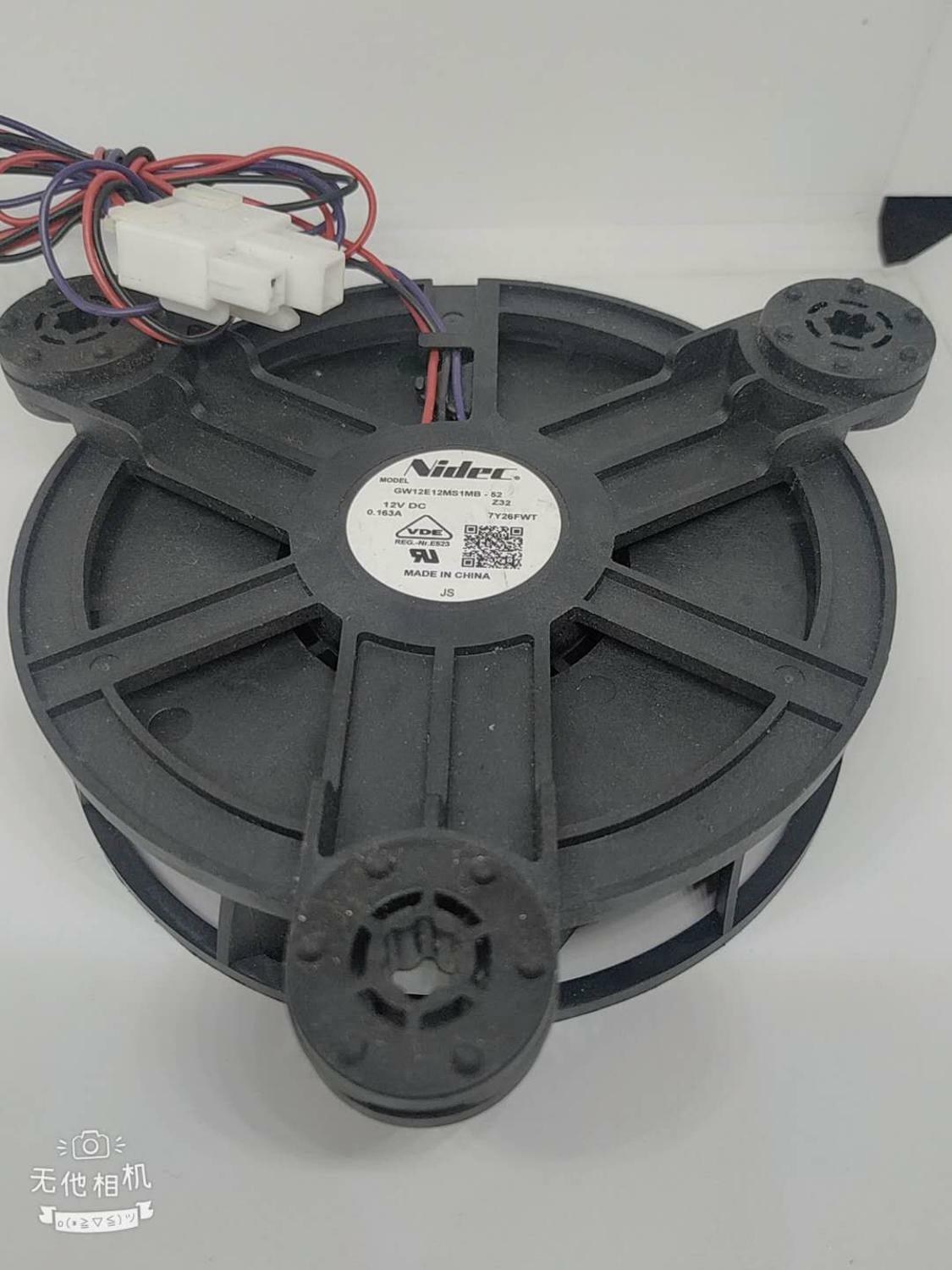 Nidec GW12E12MS1AZ-52Z32 DC12V 0.33A 3Lines for Refrigerator cooling fan